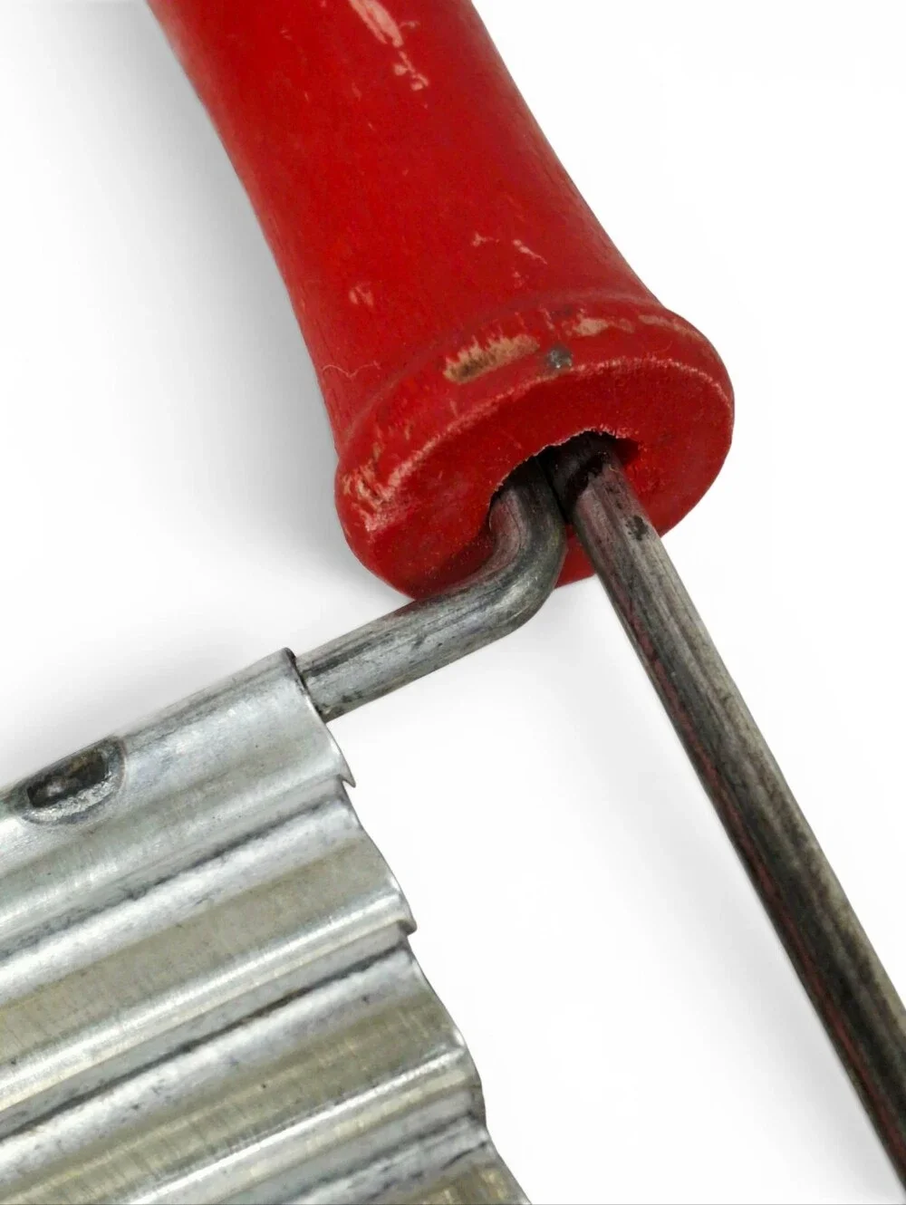 Vintage chippy red